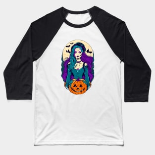 Halloween Witches Baseball T-Shirt